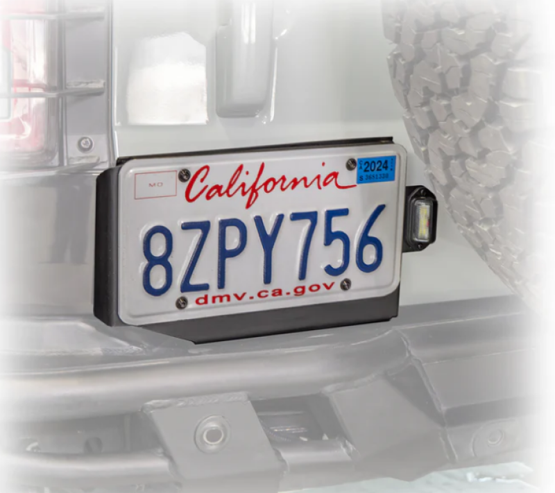 Turn Offroad 2021+ Ford Bronco License Plate Relocation Bracket - EA6-M1