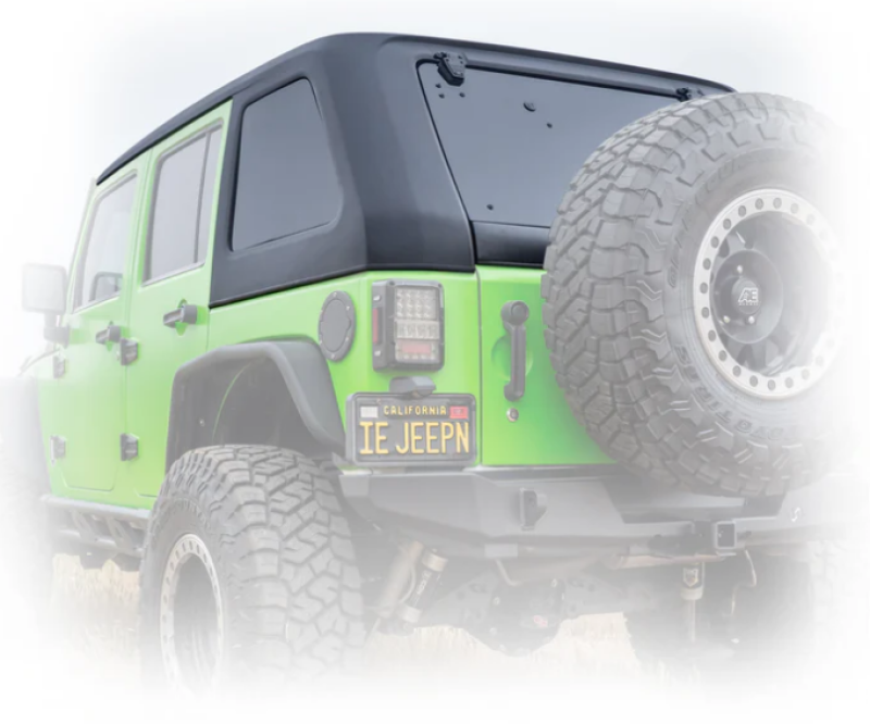 Turn Offroad 2007-2018 Jeep JK 4 Door Fastback Hardtop 1 Piece - HTJKFB-M4