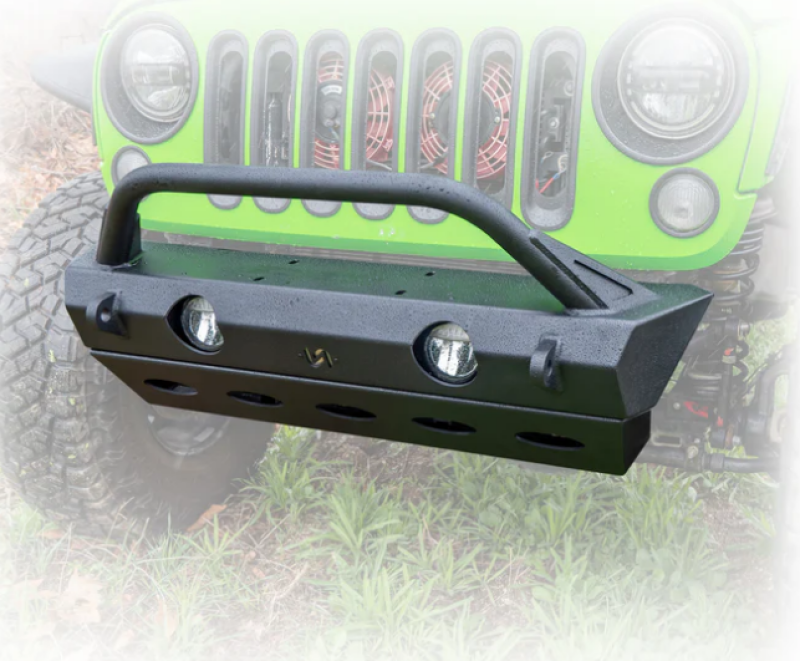 Turn Offroad 2007+ Jeep JK/JL/JT Front Bumper W/Skid Plate - JPFB-02