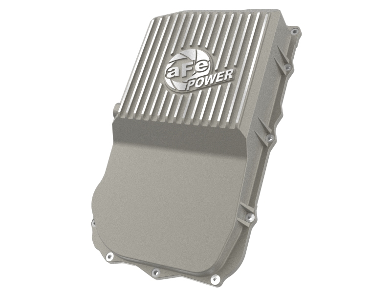 aFe POWER 18-25 Jeep Wrangler (JL) 850RE/8HP70/8HP75 Transmission Pan - Raw w/ Machined Fins - 46-71300A