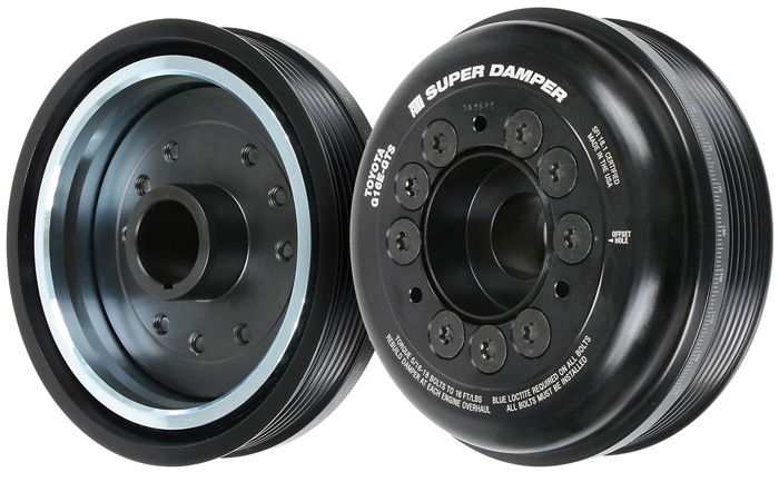 ATI Damper - 5.885in - Aluminum - Toyota G16E-GTS - 3-Ring - ATI917381