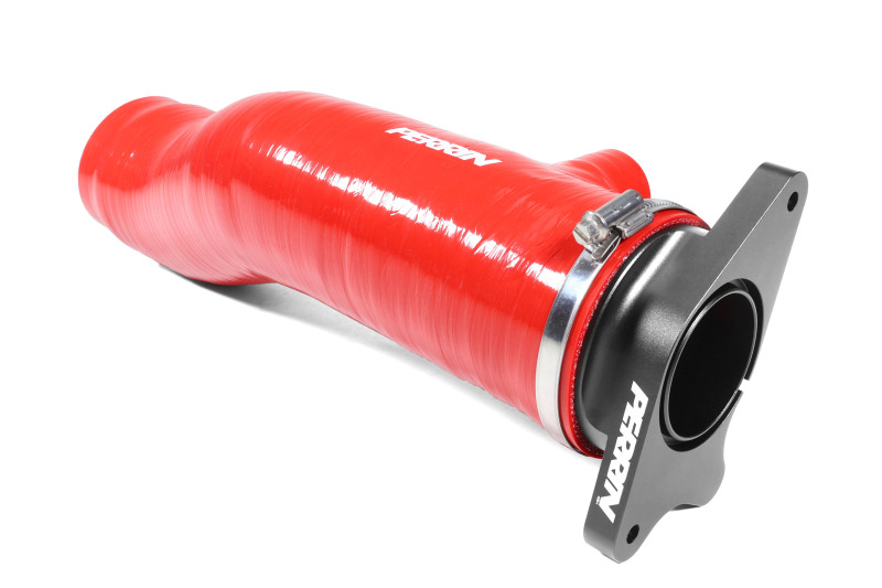 Perrin 2022+ Subaru WRX Long Type Turbo Inlet Hose  - Red - PSP-INT-427RD