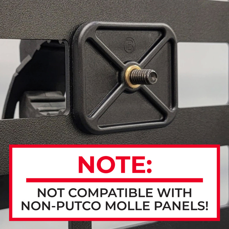Putco Universal Back Seat Molle Panel w/ Straps - 195955