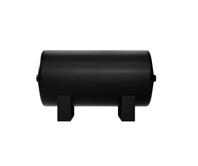 Firestone Air Tank 2 Gallon 7in. x 14.5in. (2) 1/4in. NPT Ports 150 PSI Max - Black (WR17609462) - 9462