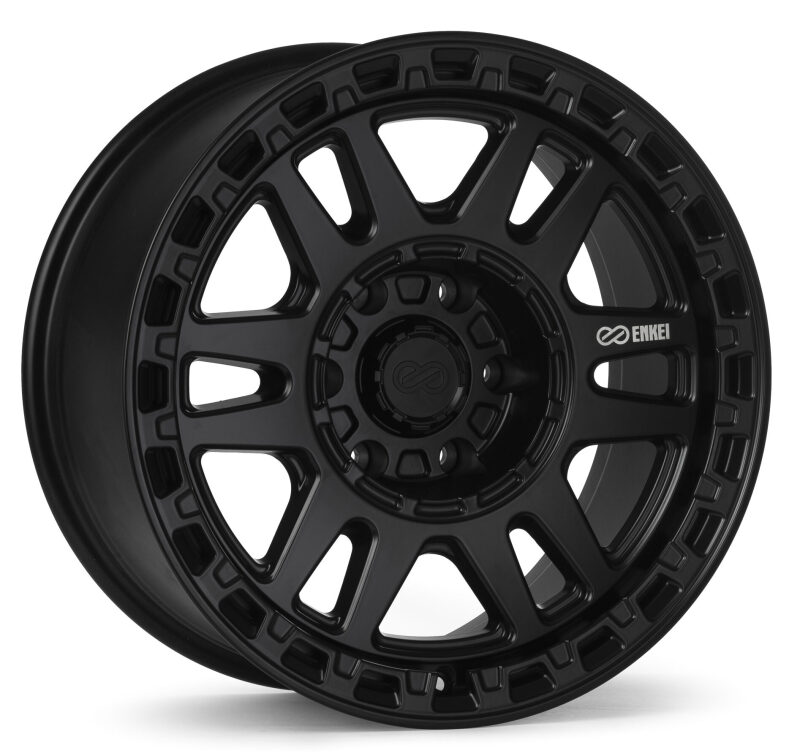 Enkei Trail-Tracker 20x9 / 6x139.7 BP / ET39 / 106.1mm Bore - Matte Black Wheel - 560-290-8439BK