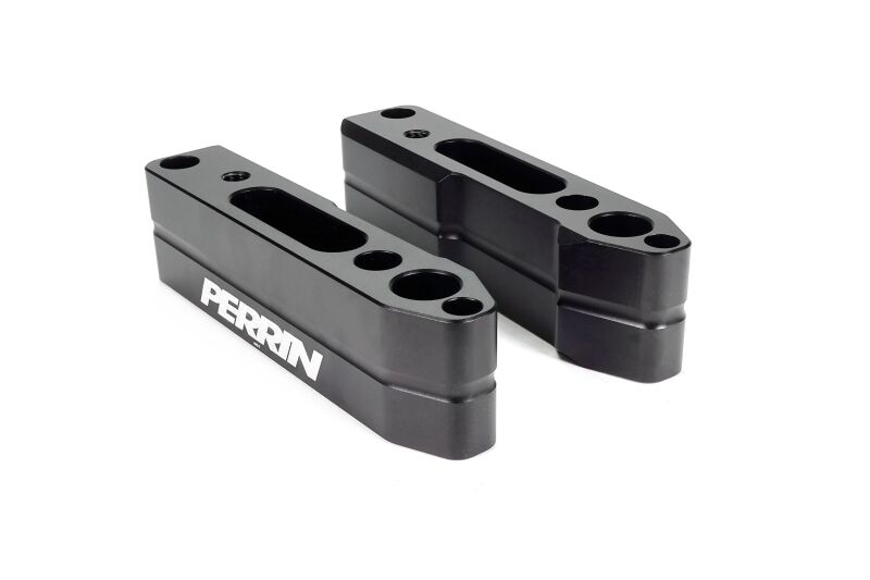 PERRIN 15-21 Subaru WRX/STI Front Mount Intercooler Bracket - Black - PSP-ITR-438-1