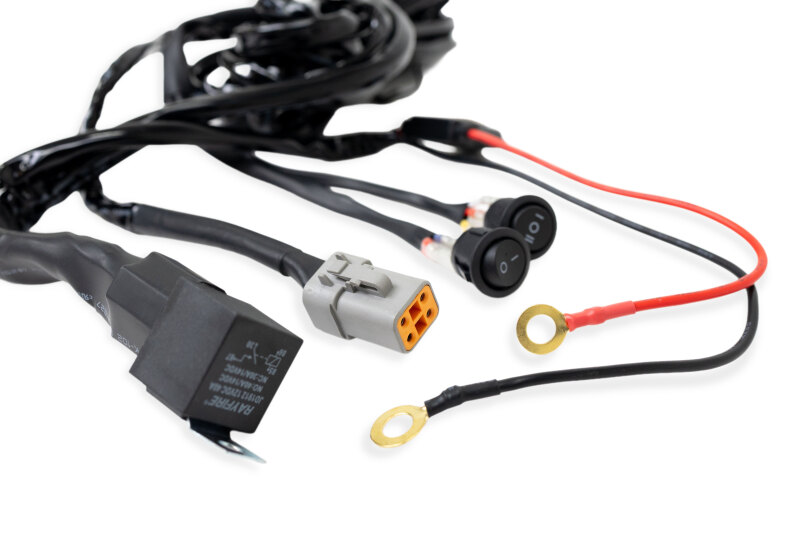 DV8 Offroad 40 AMP DTP 4-Pin Halo Light Harness - UNWH-05