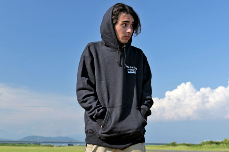 HKS HOODIE SUPER DRAGER BLACK XXL - 51007-AK764