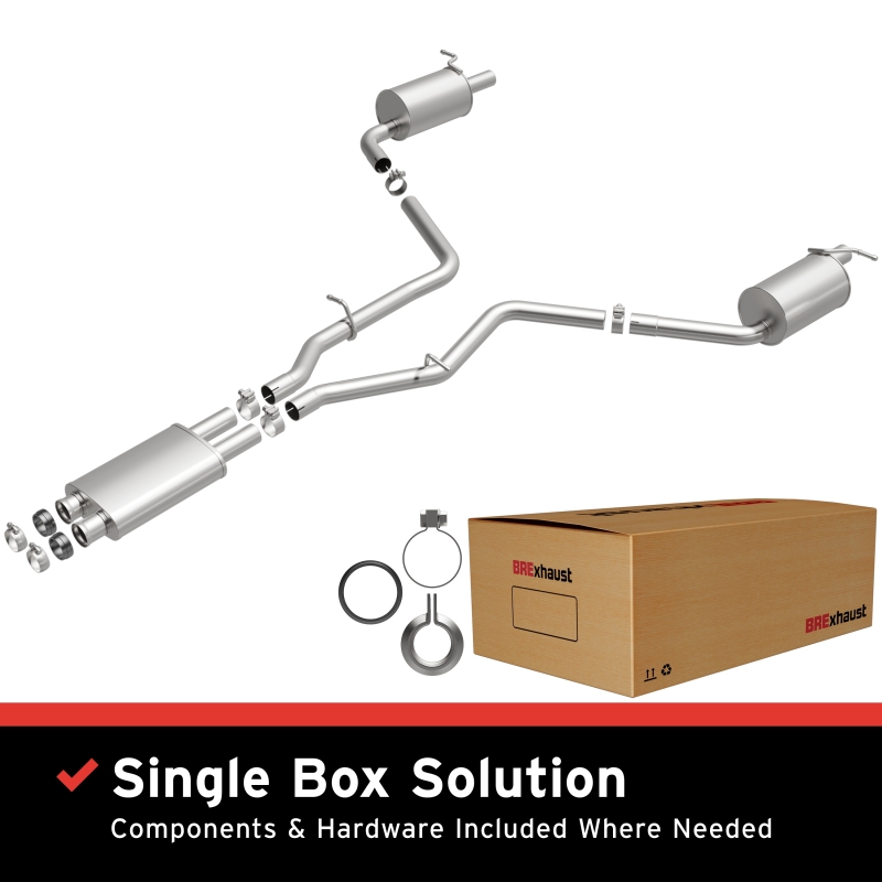 BRExhaust Exhaust Kit - 10-16 Mercedes E350 3.5L - 106-0797