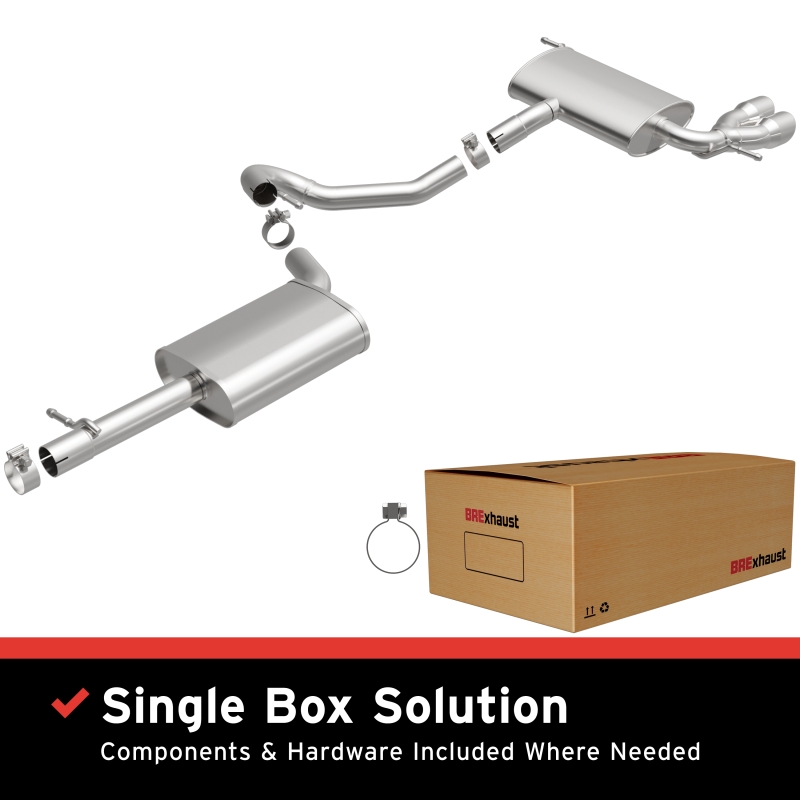 BRExhaust Exhaust Kit - 09-17 VW Tiguan 2.0L - 106-0818