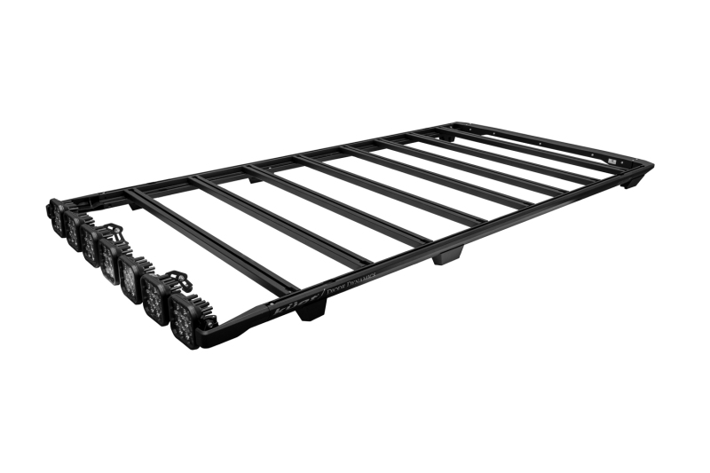 Diode Dynamics 10-24 Toyota 4Runner DEK Roof Rack 7-Pod SS5 Pro Light Bar - White Driving - DD8521