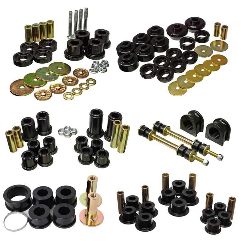 Energy Suspension 07-13 Chevrolet Silverado K1500 Master Set - Black - 3.18136G