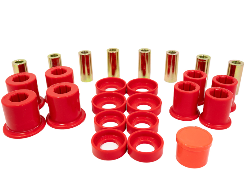 Energy Suspension 09-18 Ram Rear Control Arm Bushing Set - Red - 5.3148R