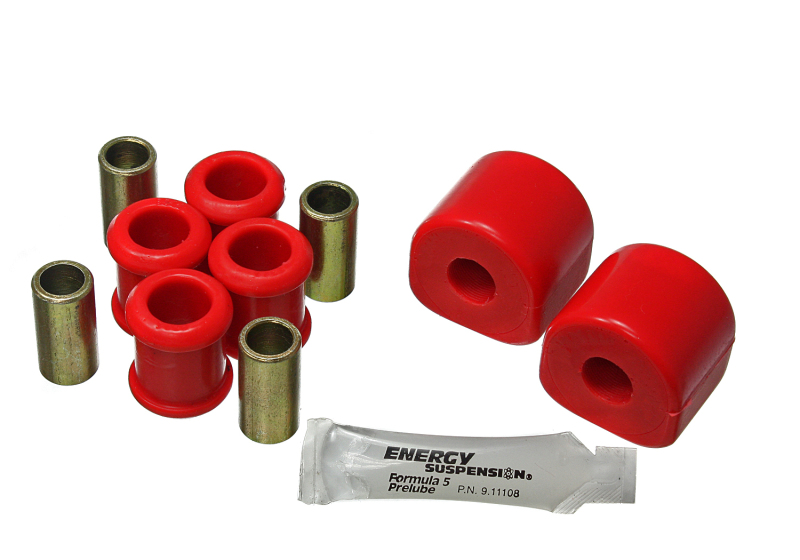 Energy Suspension Rear Sway Bar Bushing Set - 14mm - Red - 5.5179R