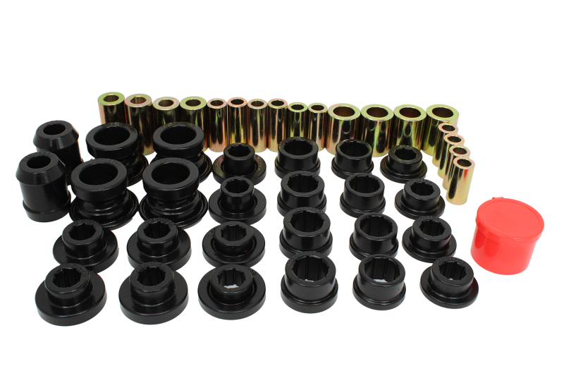 Energy Suspension 14-18 Nissan Altima Rear Control Arm Bushing Set - Black - 7.3126G