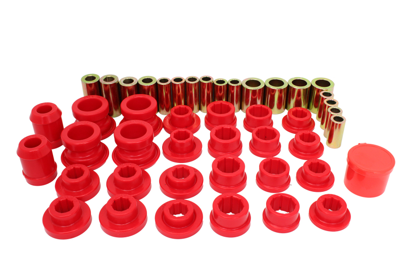 Energy Suspension 14-18 Nissan Altima Rear Control Arm Bushing Set - Red - 7.3126R