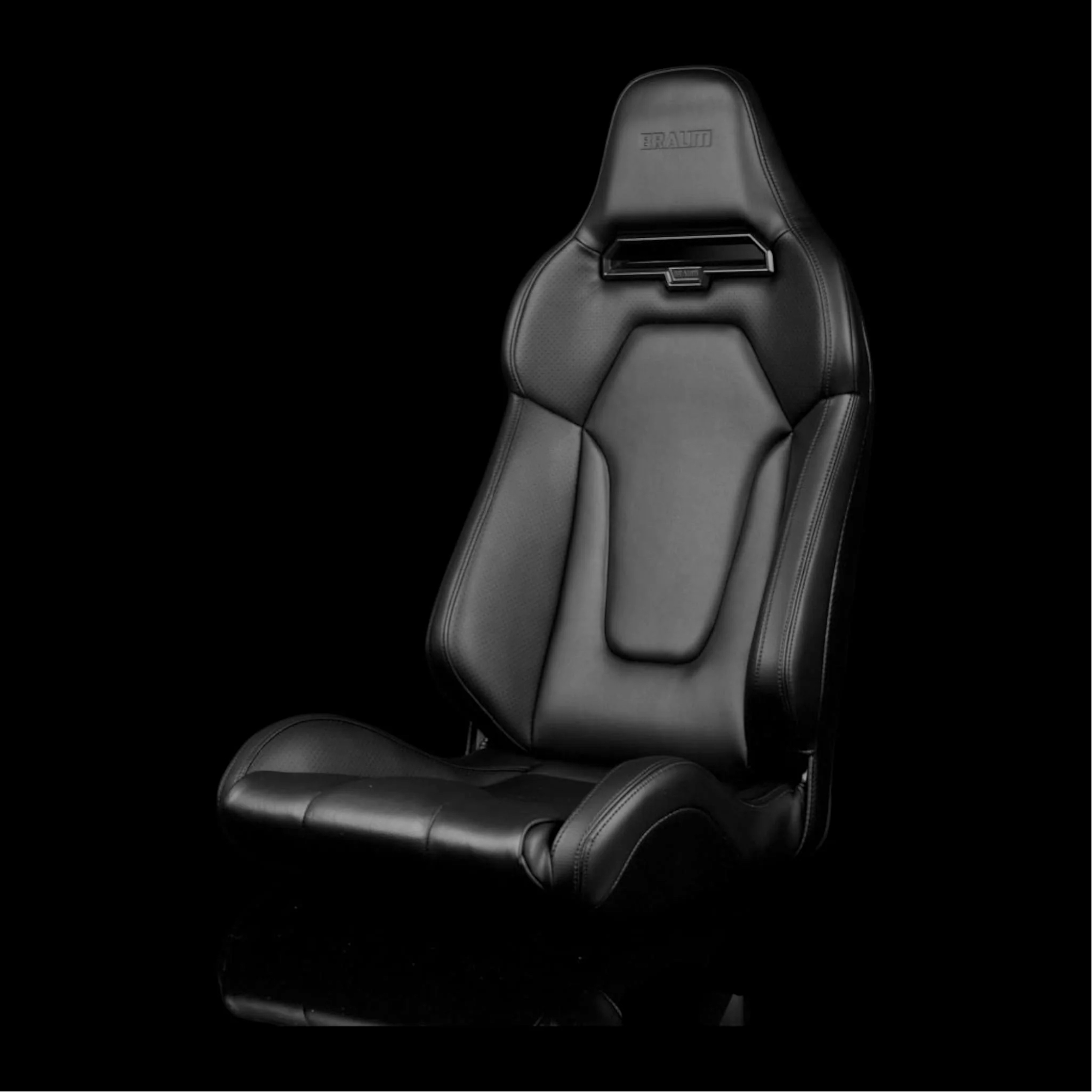 BRAUM VIPER X Fixed Back Bucket Seat VIPER X Series Black Leatherette - Priced Per Seat