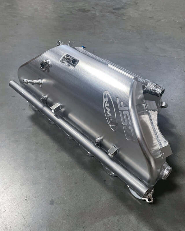 CSF BMW M2/M3/M4 S58 (G8X) Charge-Air Cooler Manifold - Frozen Ceramic Clear - 8233FCC