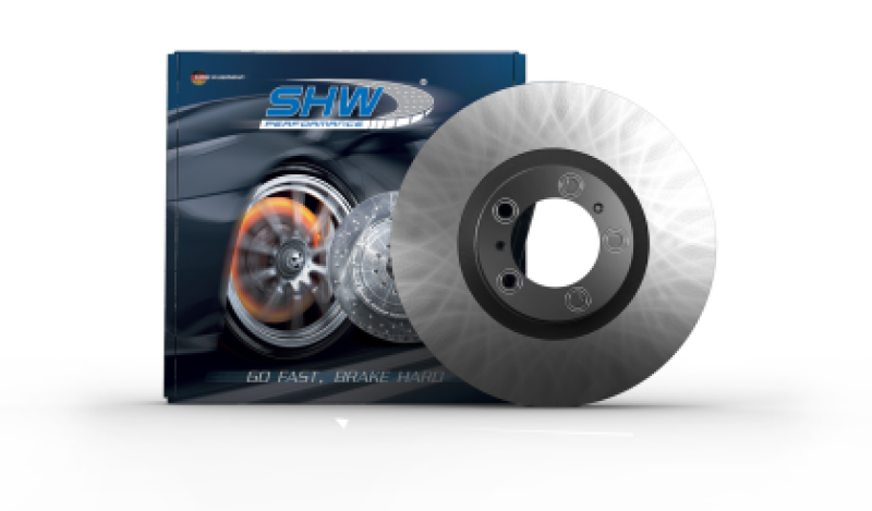 SHW 19-23 Porsche Cayenne S Left Front Smooth Monobloc Brake Rotor (9Y0615301A) - PFL37541