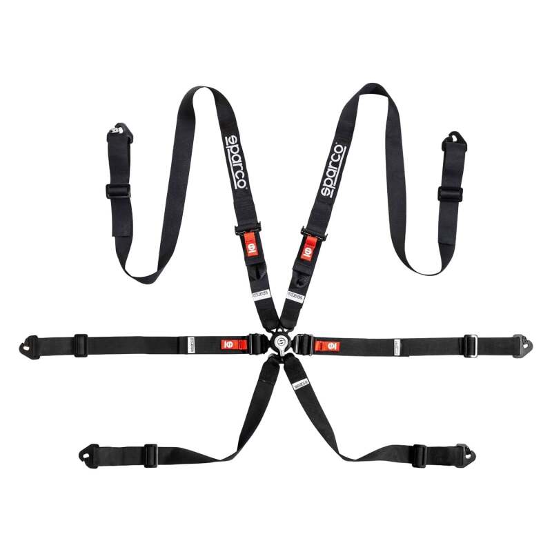 Sparco BELT COMP H2 PD 6PT STEEL BLK - BRN0040B0K0100N