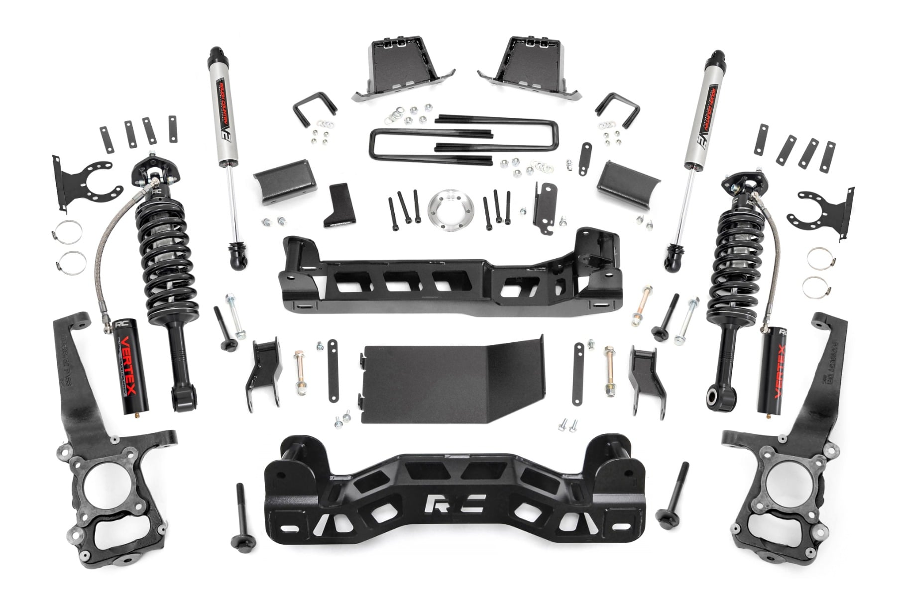 Rough Country 6 Inch Lift Kit Ford F-150 4WD (2011-2013)