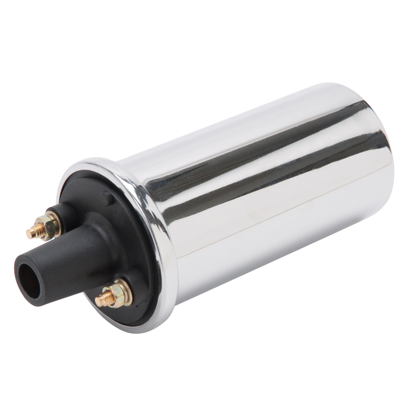 Edelbrock Electronic Oil Filled Ignition Coil - Chrome Finish - 22740