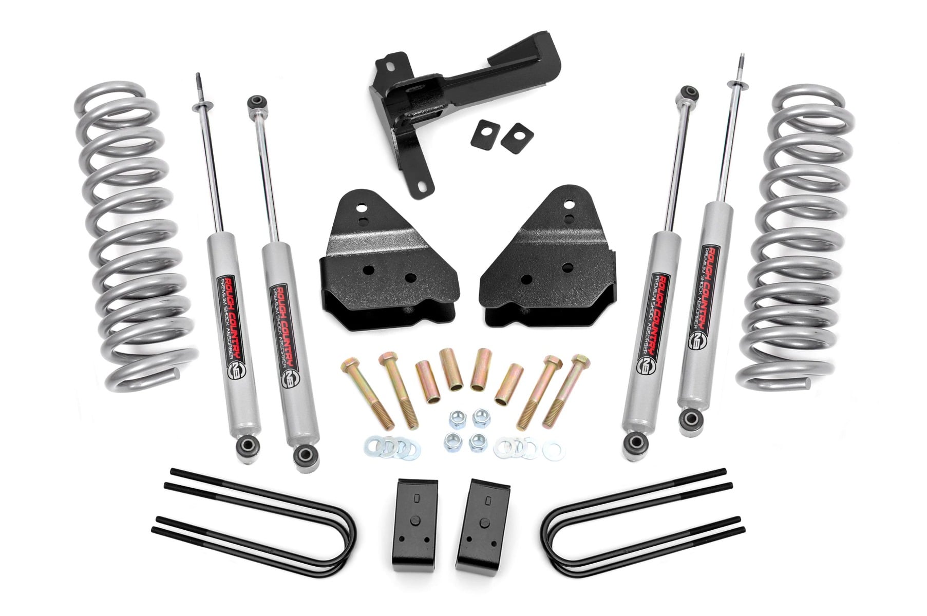 Rough Country 3 Inch Lift Kit Ford F-250 Super Duty 4WD (17-22)