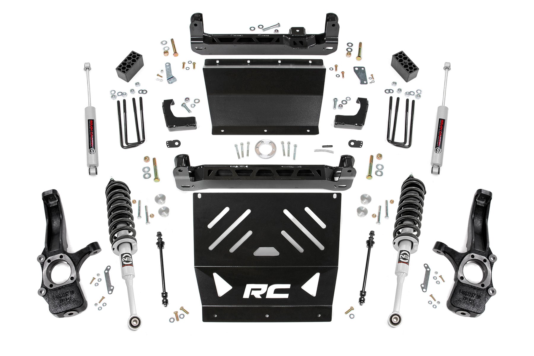 Rough Country 4 Inch Lift Kit Chevy/GMC Canyon/Colorado (15-22)