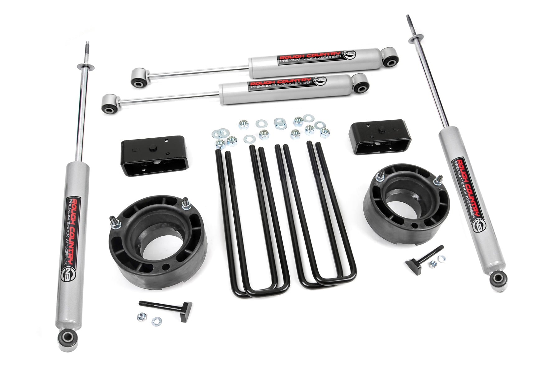 Rough Country 2.5 Inch Lift Kit Dodge 1500 4WD (1994-2001)