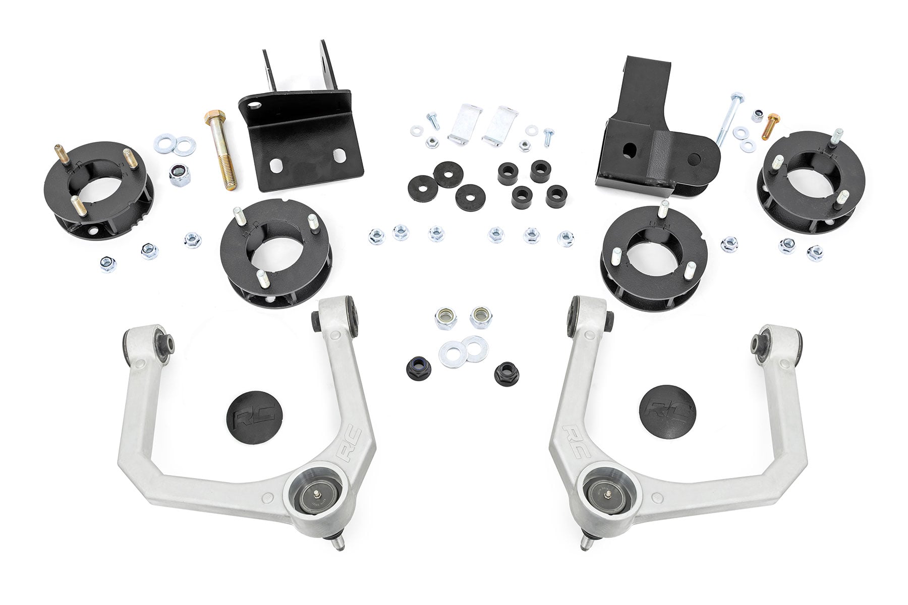 Rough Country 2.5 Inch Lift Kit Sasquatch | Ford Bronco 4WD (2021-2026)