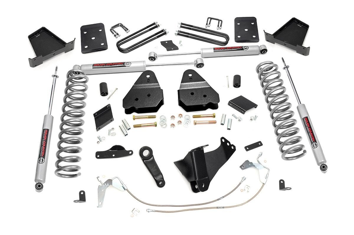Rough Country 6 Inch Lift Kit Ford F-250 Super Duty 4WD (2015-2016)