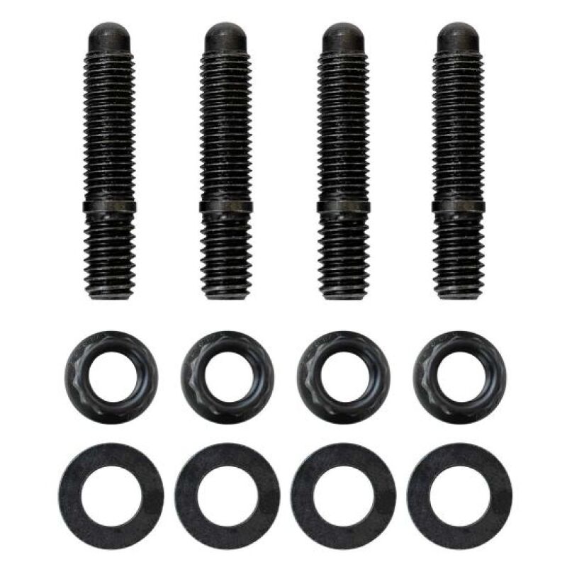 Moroso 5/16in-24 x 1.625in Long 12-Point Nuts Carburetor Stud Kit - 37962