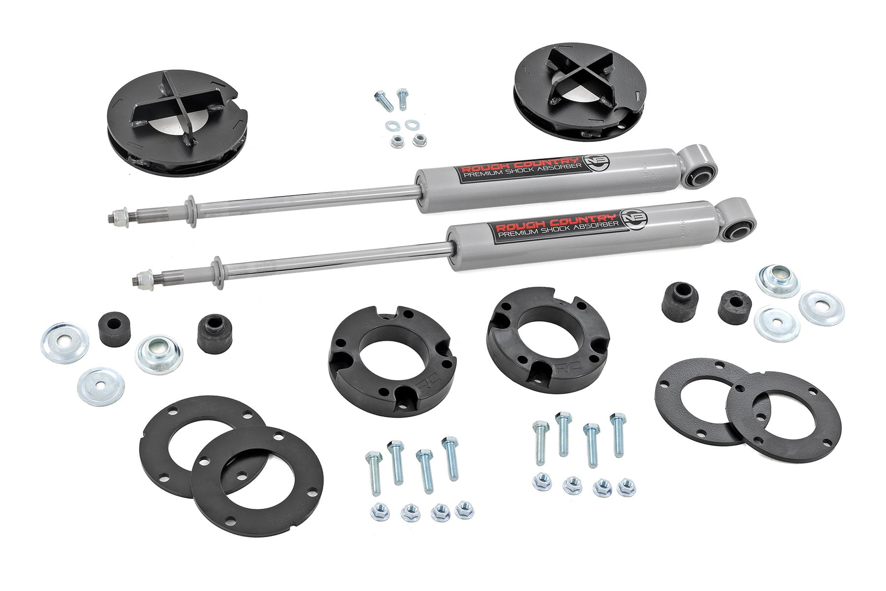Rough Country 2 Inch Lift Kit Toyota Land Cruiser 4WD (2024-2026)