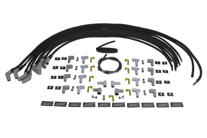 Fast Wire Set, Firewire W/ Sleeve, 8 Cyl., 45 Plug, Universal - 295-0083
