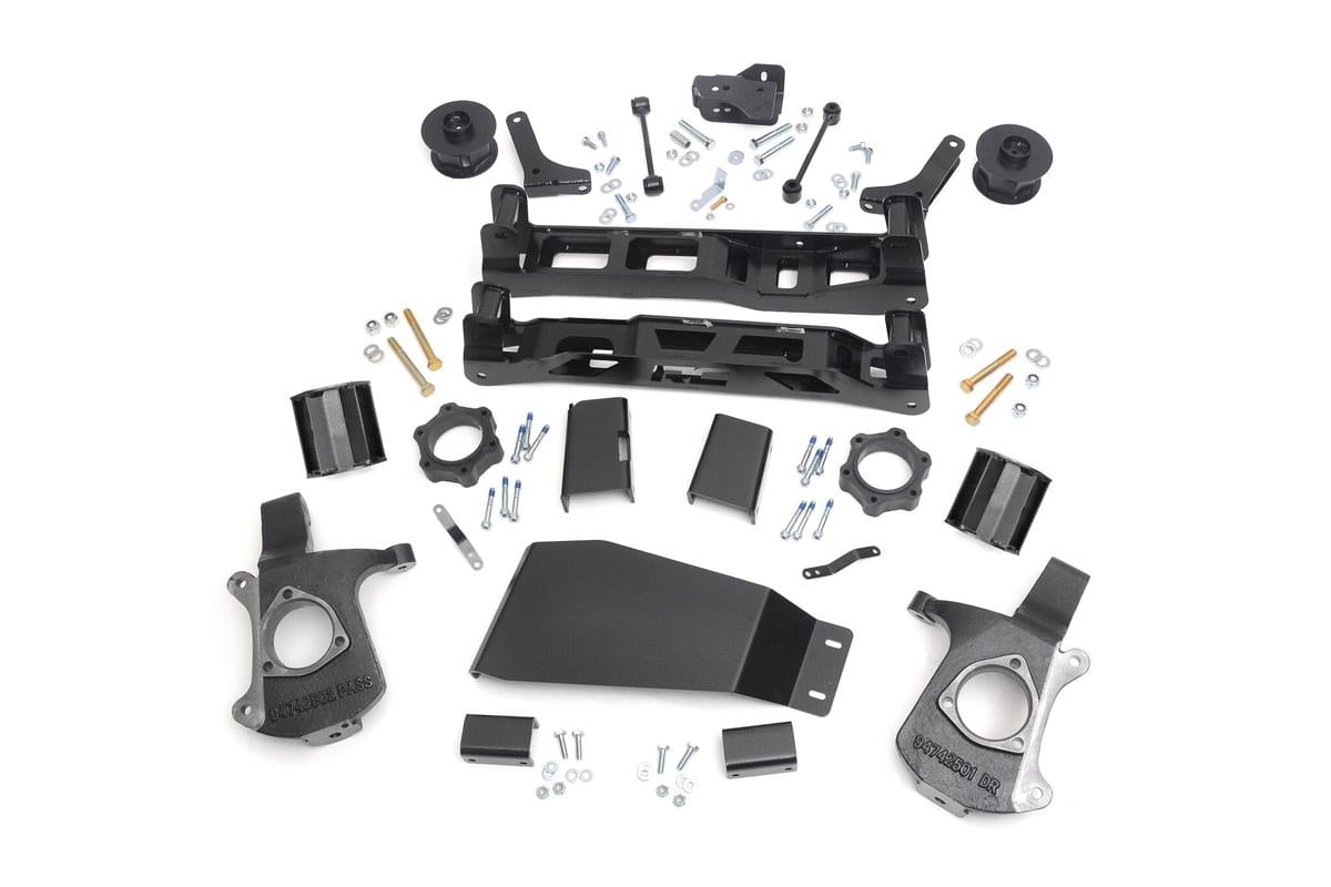 Rough Country 5 Inch Lift Kit Chevy Avalanche 1500 2WD/4WD (2007-2013)