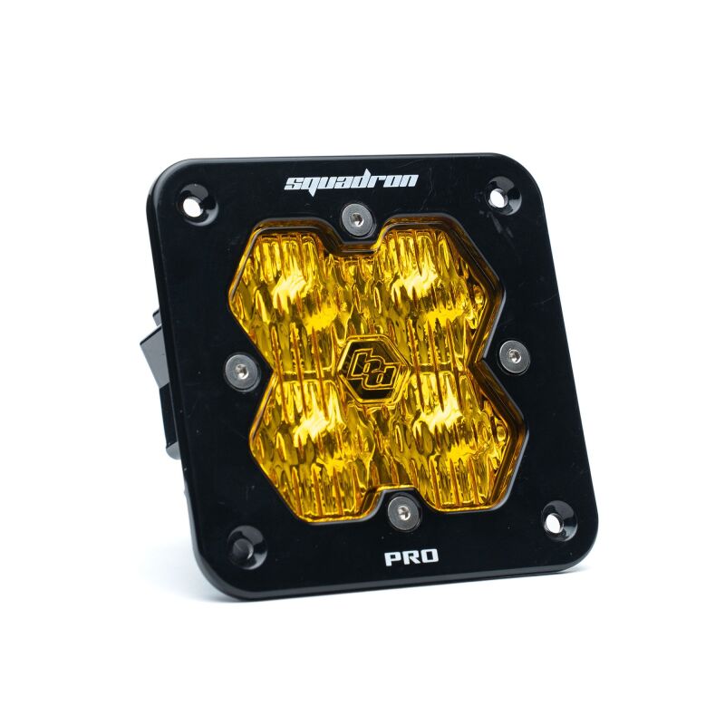 Baja Designs Squadron 2.0 Pro LED Wide Cornering (Single Light) - Baja Amber - 4910152