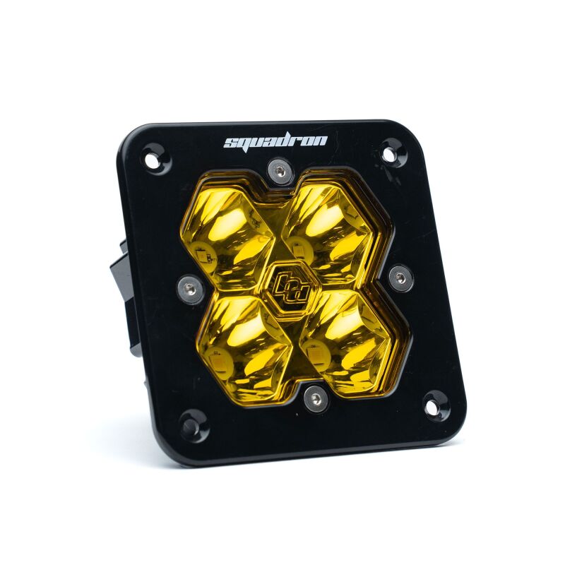 Baja Designs Squadron 2.0 Sport LED Spot (Single Light) - Baja Amber - 5500112