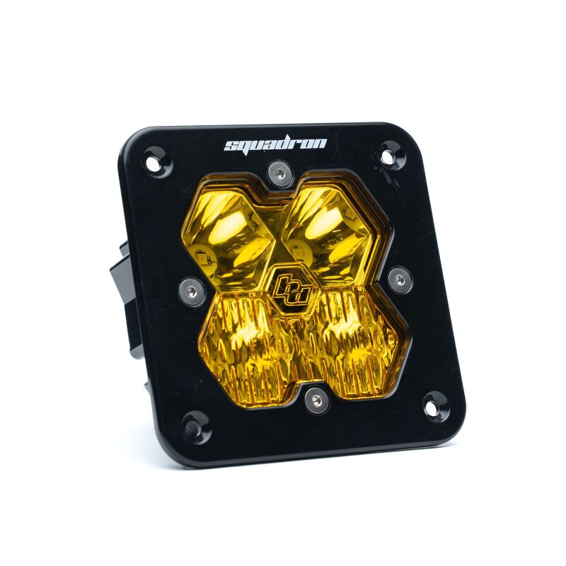 Baja Designs Squadron 2.0 Sport LED Driving/Combo (Single Light) - Baja Amber - 5500132