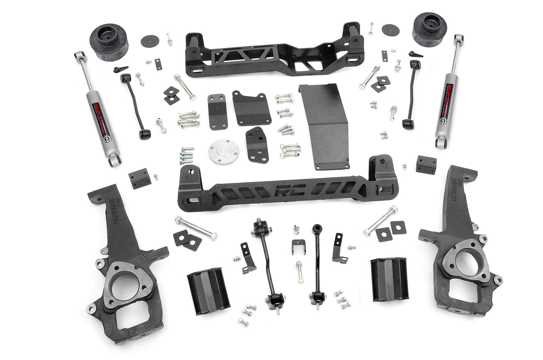 Rough Country 4 Inch Lift Kit Ram 1500 4WD (2009-2011)