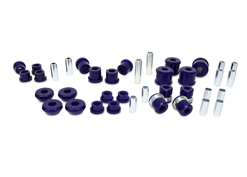 SuperPro 90-97 Mitsubishi Montero LS Control Arm & Trailing Arm Bushing Kit - (60mm Trailing Arm) - KIT5109K