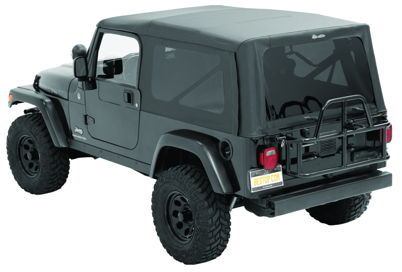 Bestop 04-06 Jeep Wrangler TJ Unlimited Supertop (Black Diamond) - 54721-35