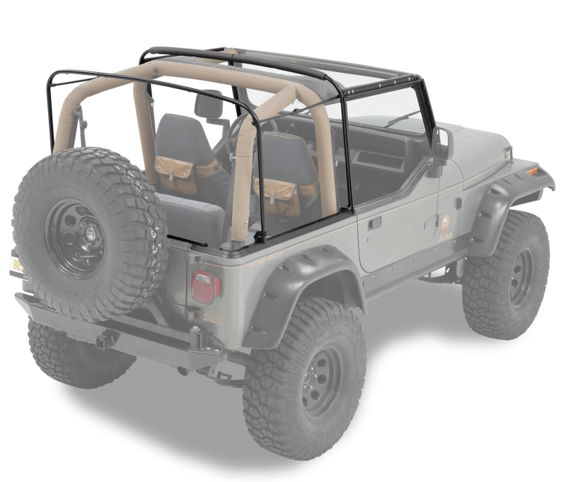 Bestop 88-95 Jeep Wrangler YJ Bow & Fdodge Rame Hardware Kit (Factory Style Replacement) - 55004-01
