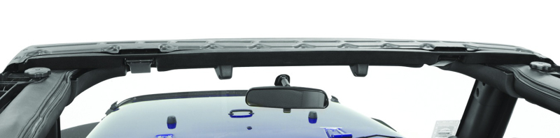 Bestop 07-18 Jeep Wrangler JK Windshield Header Assembly (Factory Style Replacement) - 55013-01