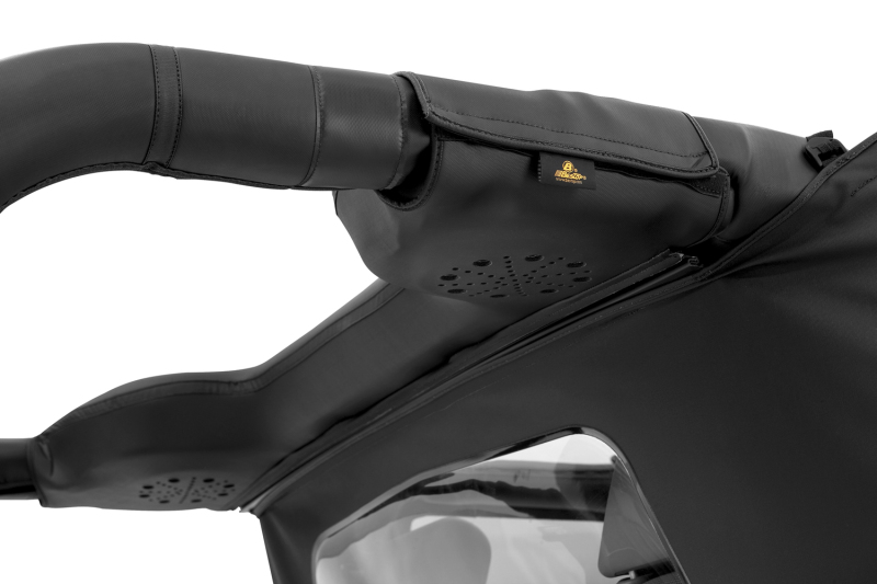 Bestop 07-18 Jeep Wrangler JK Soundbar Cap (Black Diamond) - 80040-35