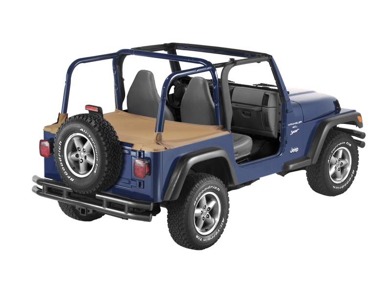 Bestop 97-02 Jeep Wrangler TJ Duster Deck Cover (Spice Factory Soft Top) - 90019-37