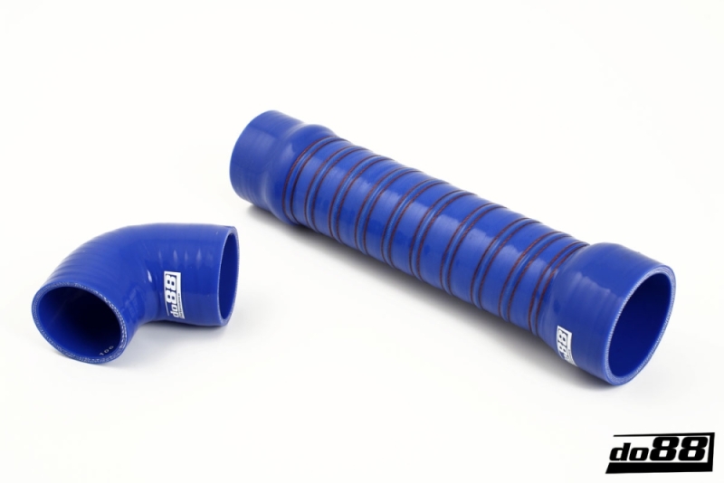 do88 81-90 Audi Quattro/Ur-Quattro 2.2T 10V Inlet Hose - Blue - DO88-KIT107B