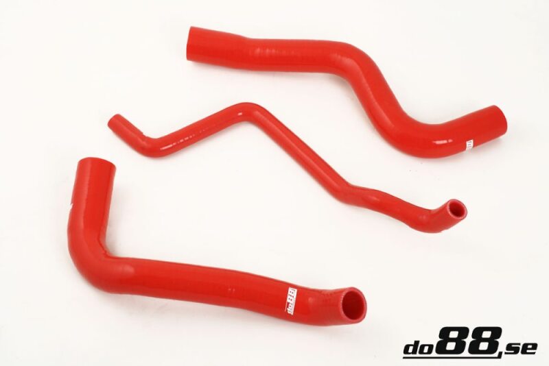 do88 Volvo 740/940 Coolant Hoses Red - DO88-KIT108R