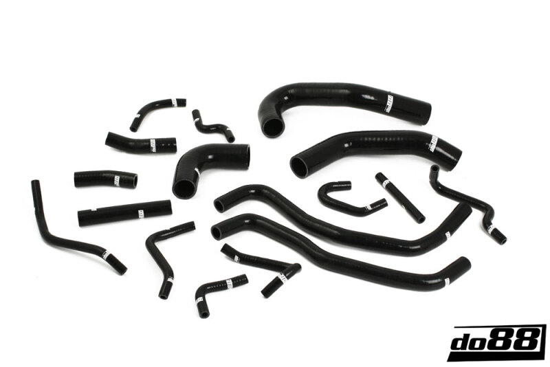 do88 Suzuki Swift Sport 1.6 05-10 Coolant Hoses Black - DO88-KIT125S