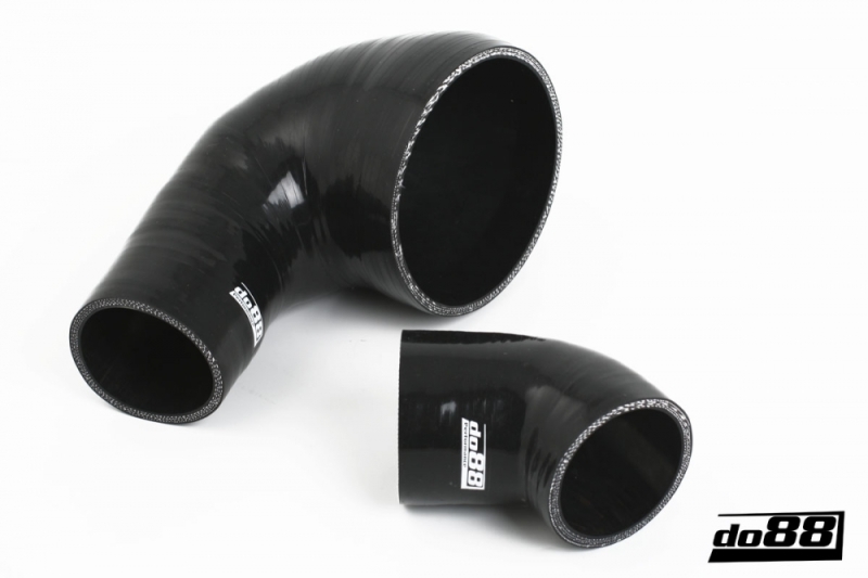 do88 SAAB 900 Turbo T8 Cat 86-89 Inlet Hoses Black - DO88-KIT132S