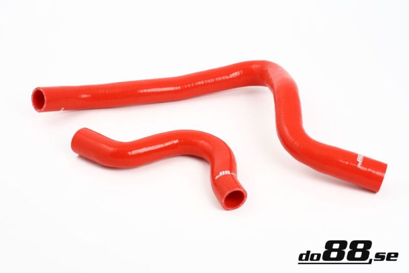 do88 Volvo 850/S70/V70 Turbo 94-00 Coolant Hoses Red - DO88-KIT13R